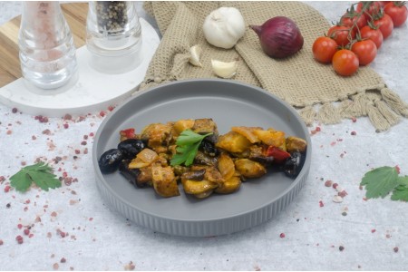 mancare siciliana cu legume si masline