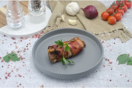 pulpe de pui dezosate invelite in bacon