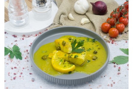 file de salau cu sos de capere