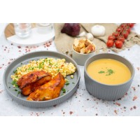 meniu/s.crema legume/piept copt/cus cus/s.varza