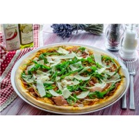 Pizza napoletana con rucola