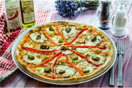 Pizza vegetariana