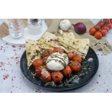 Salata de rosii coapte si burrata